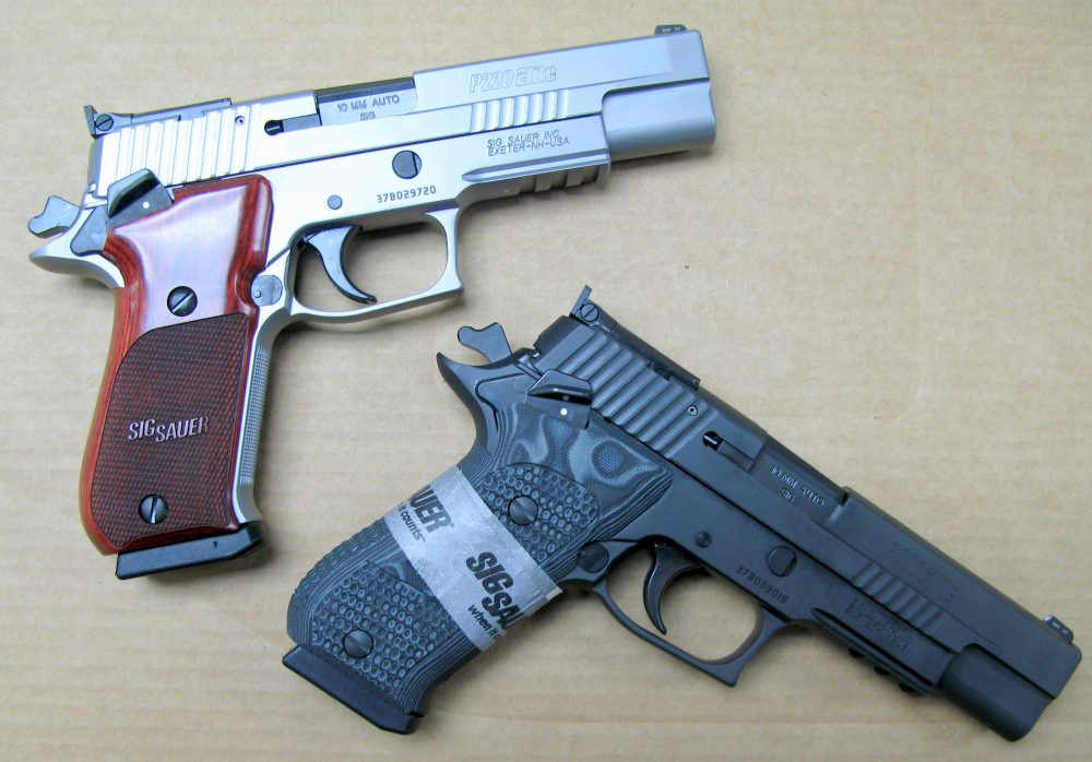 SIG Sauer makes four versions of the 10mm P220