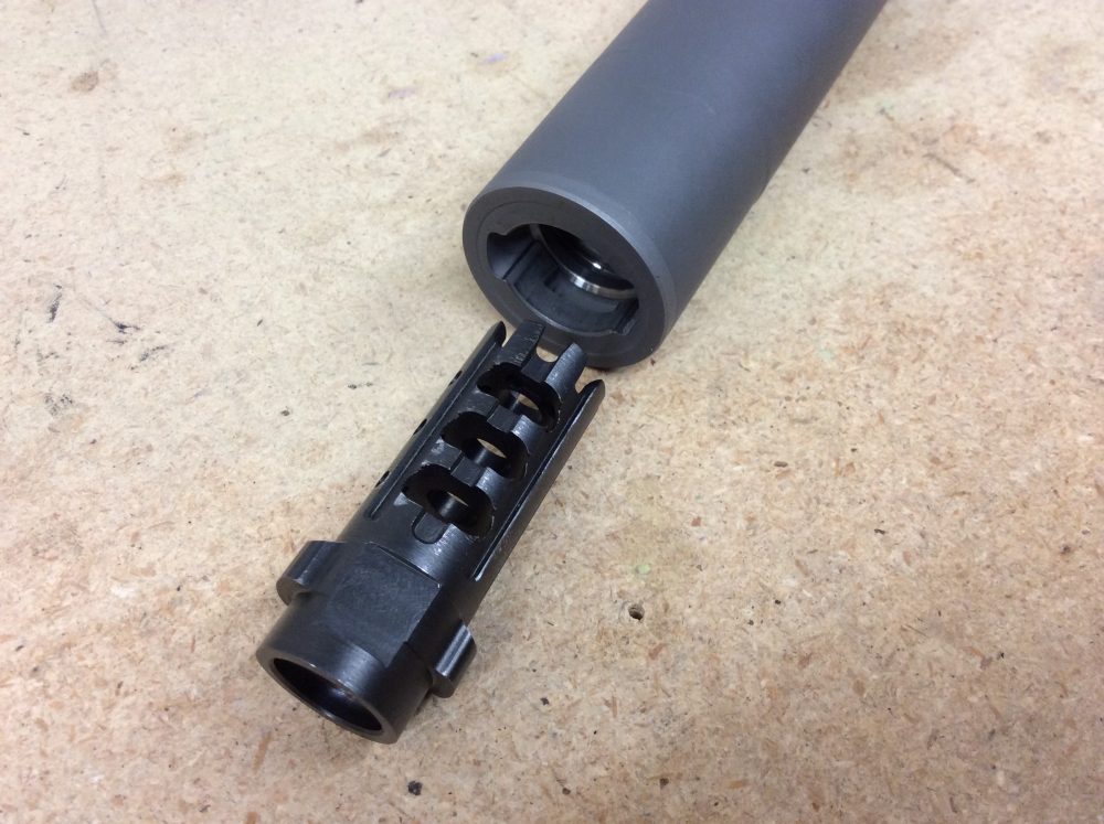 Gemtech QD mount and suppressor.