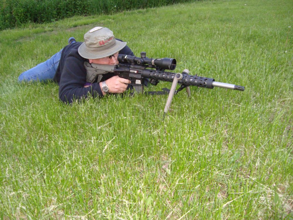 223 ammo on the range