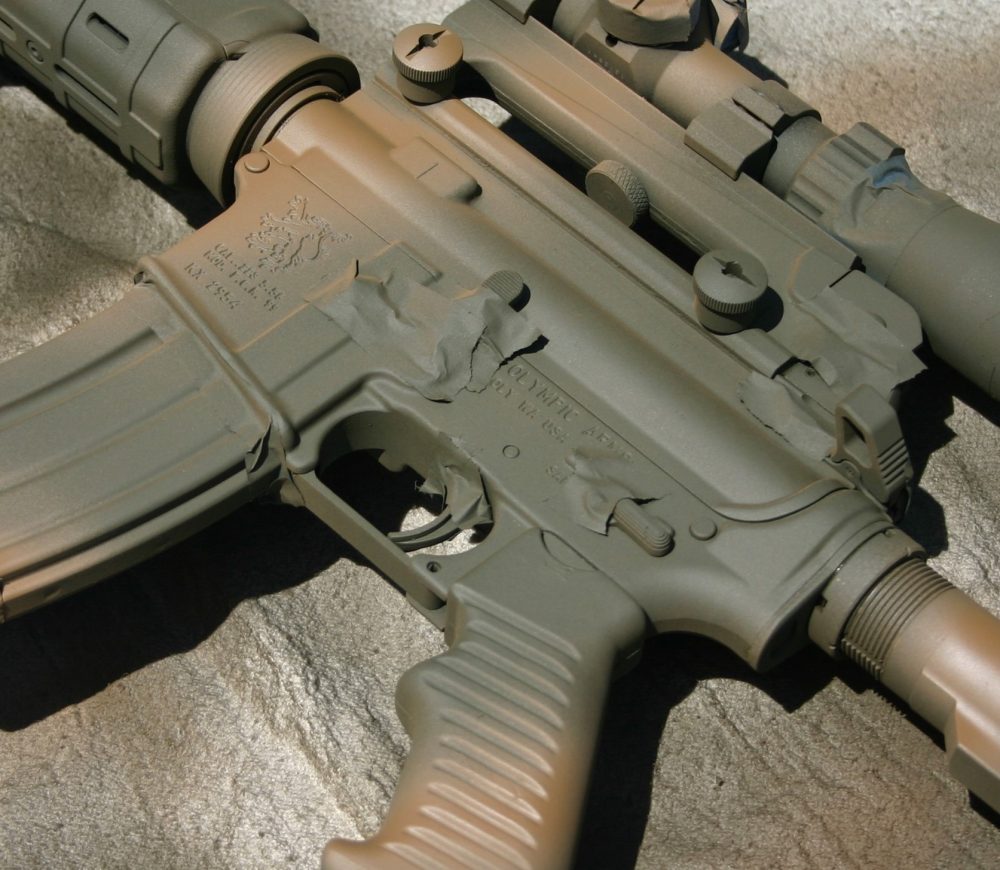 How to Spray Paint Your AR-15 Rifle - Firearms News