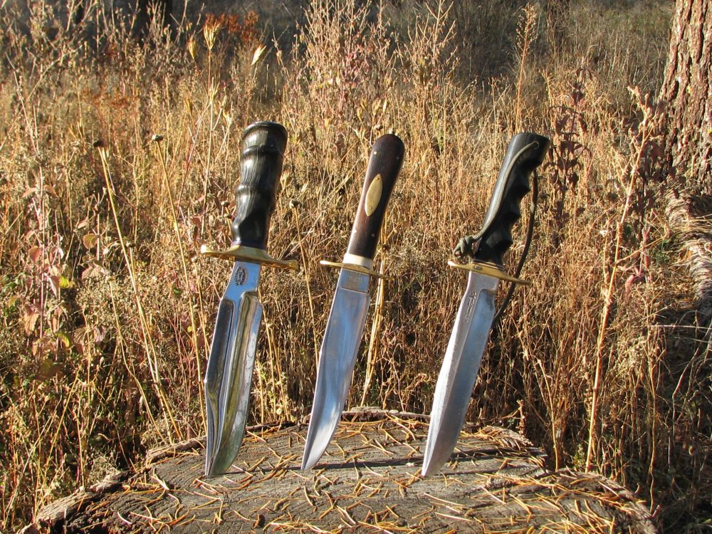 Premium fighting knives from Reaper, Bromley, and Randall.