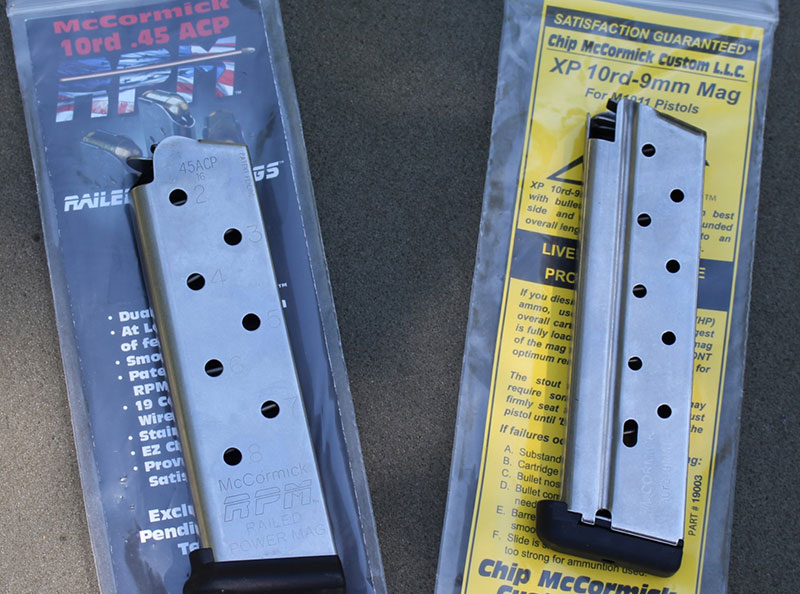 McCormick magazines fed and ran perfectly with all loads except Match wadcutter.