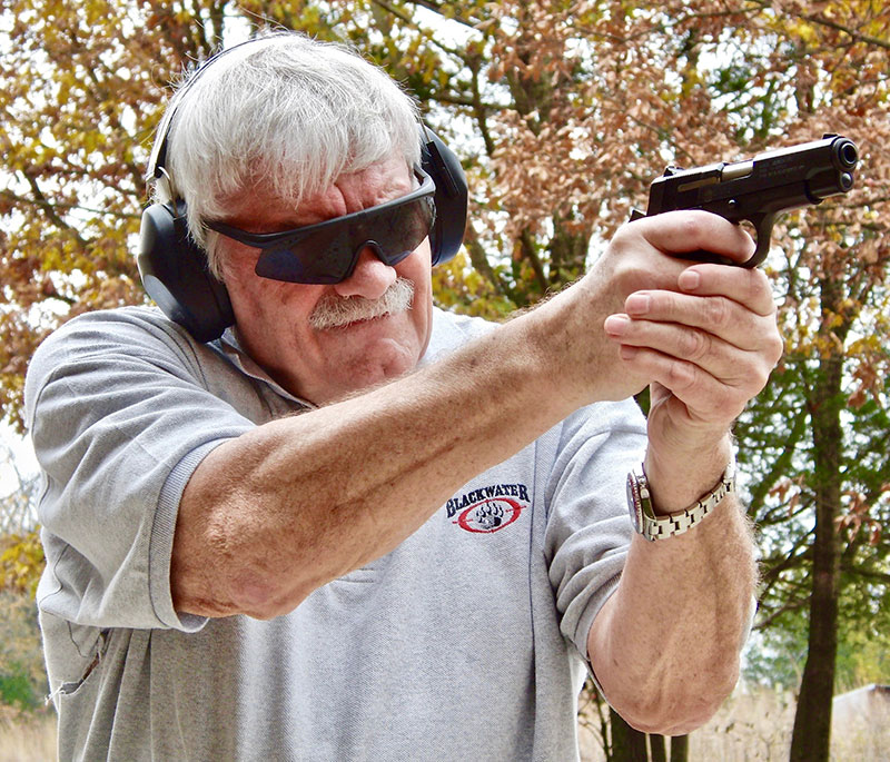Thompson found Star BM pleasant to shoot even with 9x19mm +P loads. Steel frame cushions recoil.