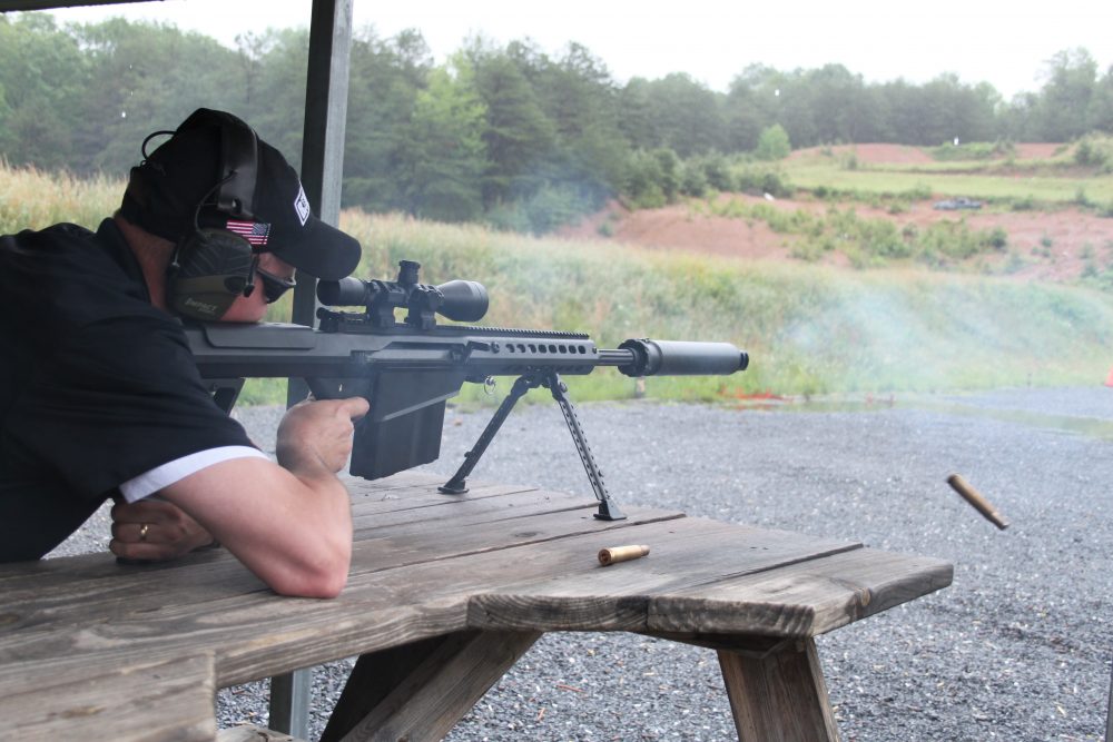 U.S. Marked Barrett M82A1 Semi-Automatic .50 BMG Sniper Rifle