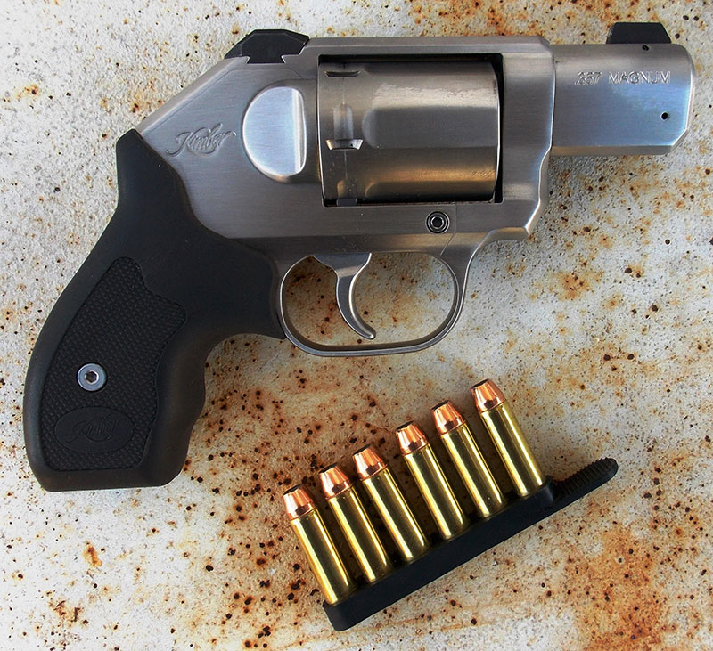 Six-round speed strip is supplied with Kimber K6s.
