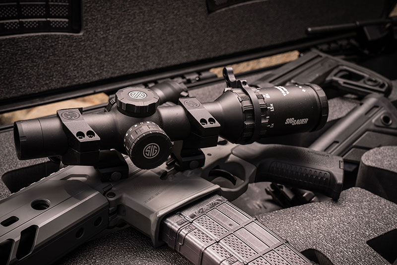 SIG Sauer Tango 6 1-6X scope is perfect fit with weapons for various missions such as uber-adaptable SIG Sauer MCX.