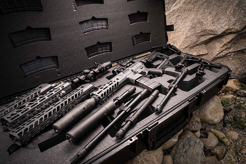 Small sampling of options available with MCX Virtus. SIG MCX modularity does not stop with caliber change: Shorter barrel lengths, rails, and other features are easily tailored to fit end-user needs. Nearly 500 different configurations are possible.