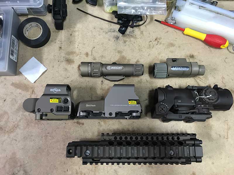 This collection of SU-231 EOTechs, SU-230A, and Insight Block II lights cost Cloner just over $3,000 to acquire.
