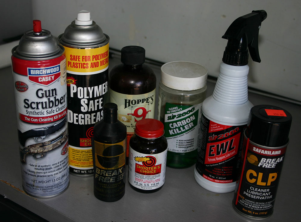 You don’t need all of this every time for cleaning your weapon. 