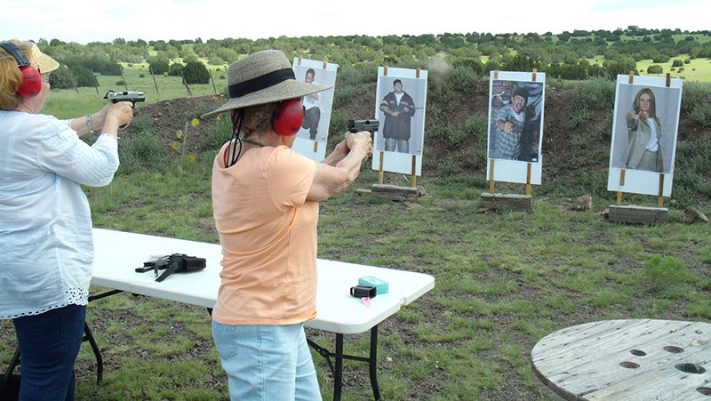 Using situational targets is a great way to train students to accept the fact that a human being means them harm. For older ladies, this is particularly true.