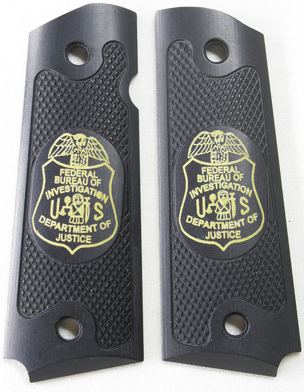 As this set of 1911 grip panels shows, detail is outstanding.