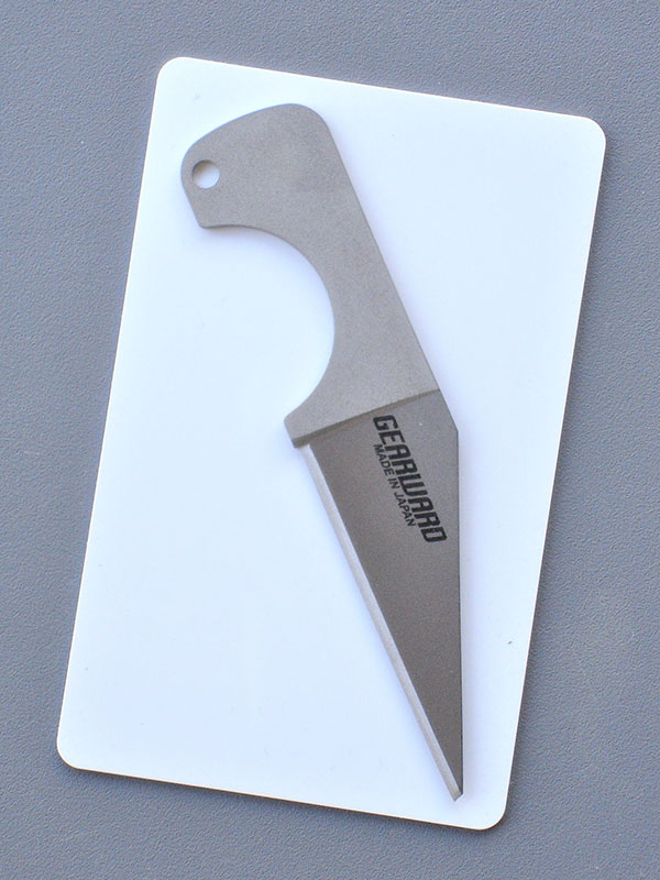 HemiSERE uses "glue dots" for attachment. Glue dots hold knife securely but permit it to be easily removed when needed. You can attach it almost anywhere. It comes attached to a blank credit card.