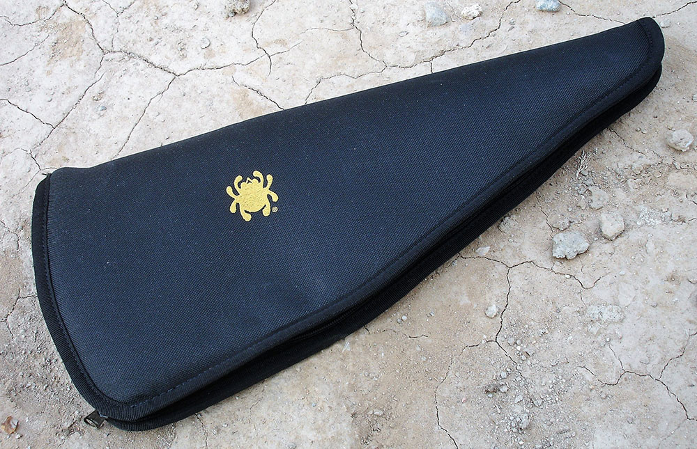 Padded heavy-duty zippered Cordura nylon carrying case is also included with HatchetHawk.