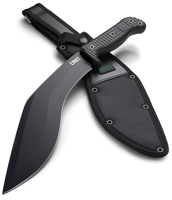 CRKT KUK’s profile is readily identifiable as Kukri-type blade. Ryan Johnson collaborated with CRKT in its design. Photo: CRKT 