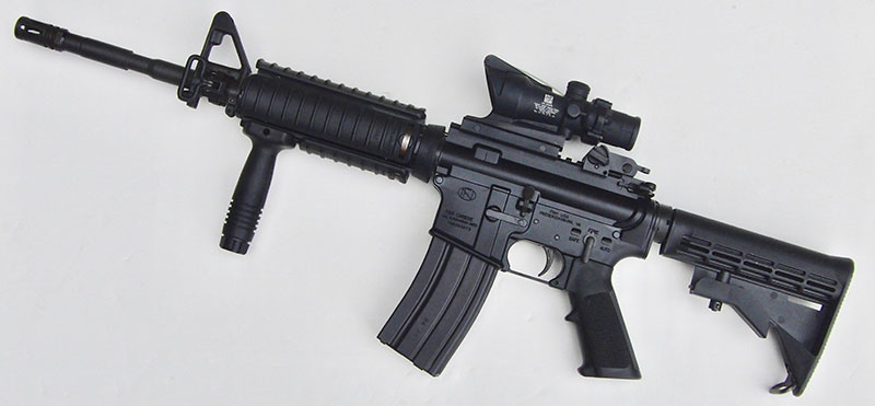 Left side of FN 15 Military Collector M4.