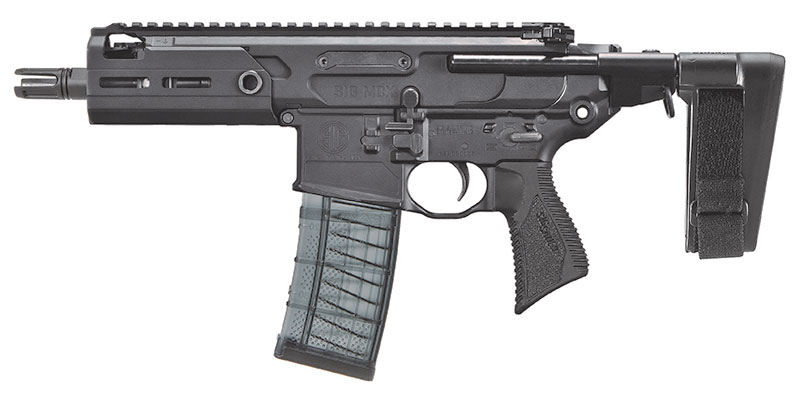 MCX Rattler is also available as a pistol for those who don’t want to jump through NFA hoops. MCX Rattler PSB is identical to SBR version except for SB Tactical three-position <a class=