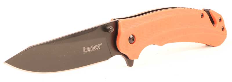 Kershaw Barricade is the ultimate airplane survival tool. Whether you need to break glass, sever seatbelts, or just cut stuff, the Barricade is tire-iron tough.