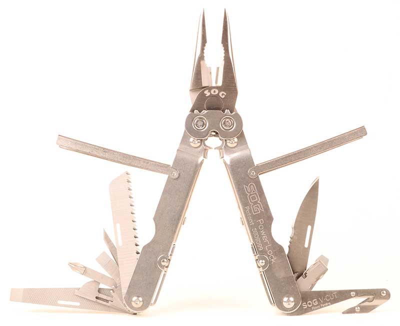 SOG Multitool has endless applications, including being handy for basic airplane maintenance tasks.