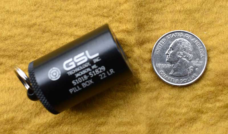 GSL Technologies Pill Box. A silencer can’t get any smaller than this.