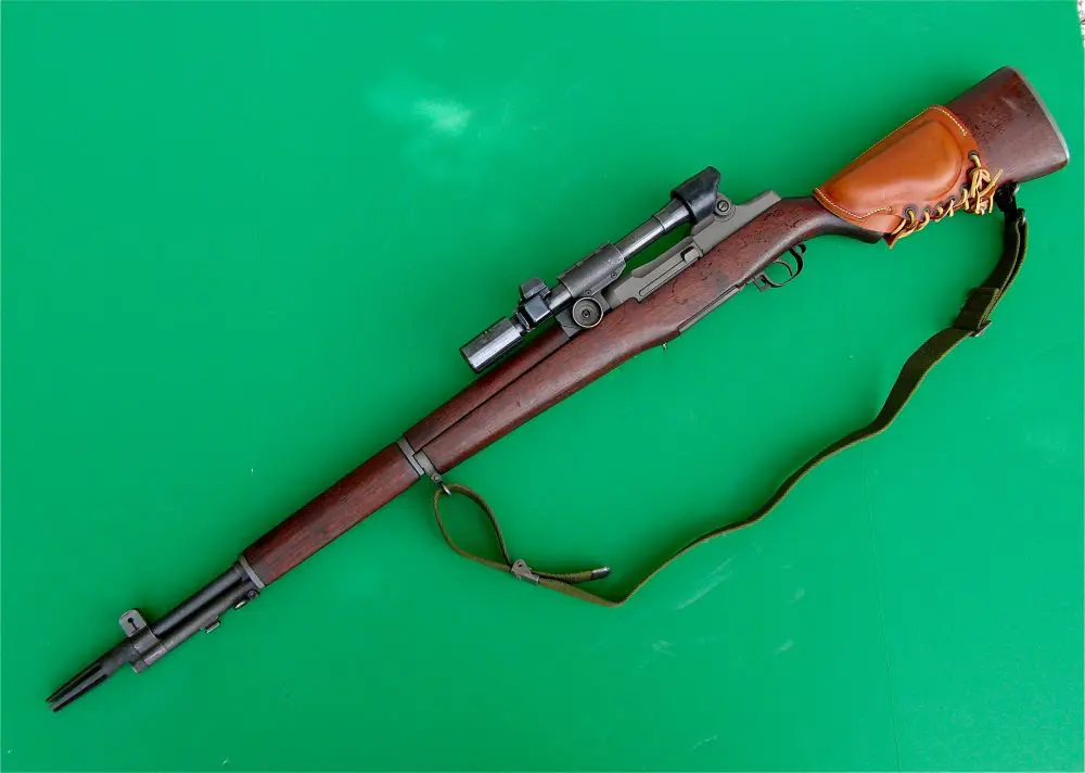 m1 garand with scope