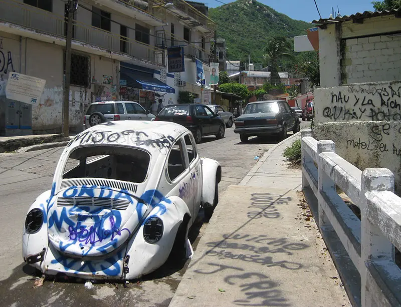 Violent crimes happen to tourists daily on the mean streets of Guerrero, Mexico.