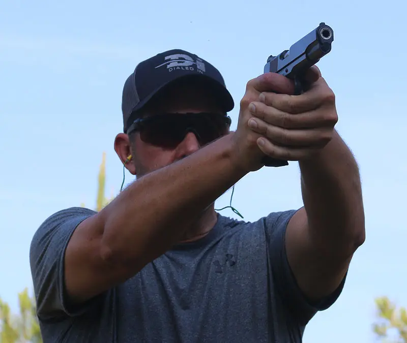 The handgun can be a capable tool at distance with the right training approach.