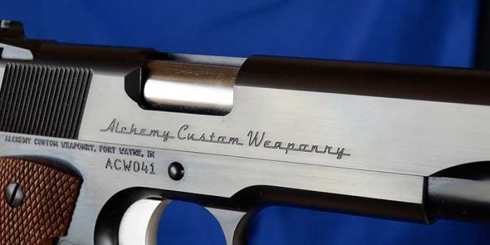 RENDITION OF A CLASSIC: Alchemy Custom Weaponry Prime - SWAT Survival ...
