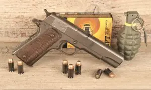 1911A1 is a powerful and effective combat handgun. Even in its basic wartime configuration, 1911A1 offers reliability and unparalleled stopping power.