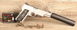 Browning-designed 1911 is the most customized handgun in history. Whether in its GI-issue configuration or fully tricked-out as shown here, 1911 is a seminal firearm.