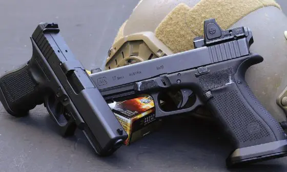 Balor-sits-atop-slide-of-your-existing-Glock,-unlike-milled-recess-in-Glock-19-MOS-(left)