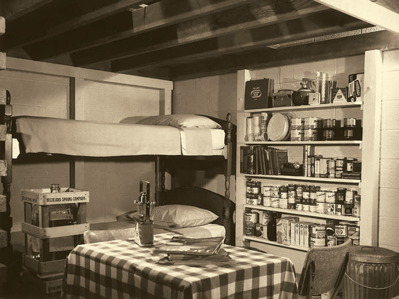 During-Cold-War,-citizens-were-encouraged-to-build-a-fallout-shelter-at-home-and-stock-it-with-14-days’-worth-of-provisions