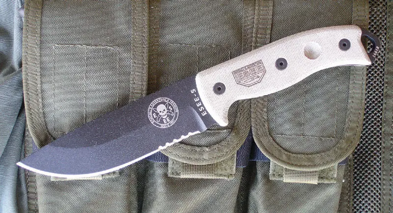 ESEE 5 is a heavy duty knife