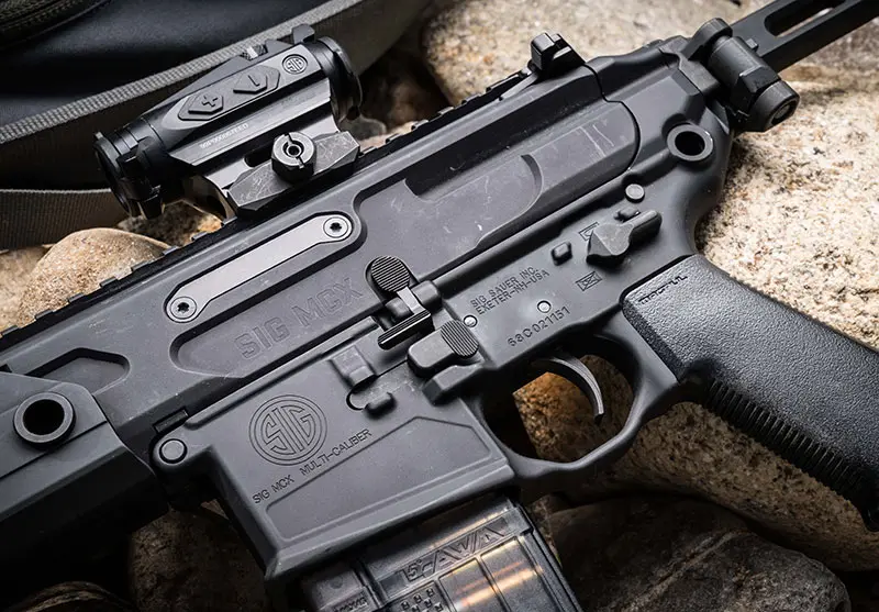 SIG MCX Rattler PDW upper paired with MCX VIRTUS lower