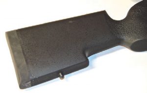 A5-stock-has-straight-pistol-grip,-fairly-high-straight-comb