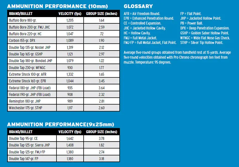 AMMUNITION-PERFORMAN-CE