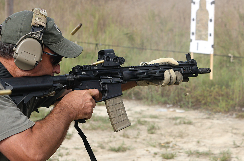 At-most-carbine-distances,-the-quality-of-the-trigger-matters-much-less-than-the-shooter’s-stance-and-execution