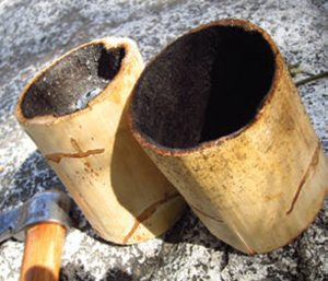 Bolieu-made-cups-from-dried-yucca-stalks-by-using-a-small-ember-to-hollow-out-the-core