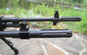 Choate-Mini-14-flash-suppressor-can-pass-for-the-full-bore-real-deal-in-dim-light.-It-lacks-a-bayonet-lug,-but-so-do-current-production-M1A-rifles