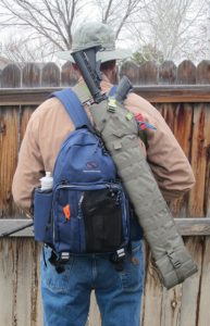 Daypack-with-water,-food,-and-magazines,-plus-extra-AR-carried-in-shotgun-carrier