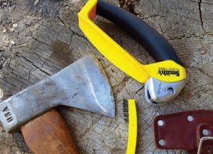 Easiest-way-to-sharpen-thick-edged-tools-is-to-slide-them-through-Smith’s-Axe-&-Machete-Sharpener