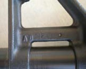 Front-sight-assembly-is-correct-“F”-marked-unit-for-carbines