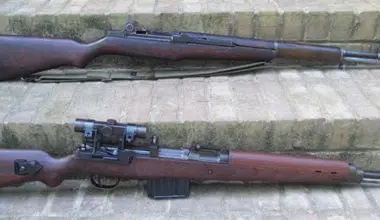 K-43-is-frequently-compared-to-the-American-M1-Garand,-but-the-German-weapon-is-a-more-practical-design