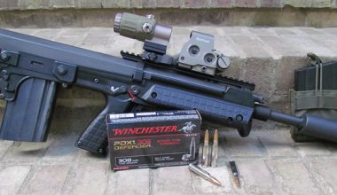 Kel-Tec-RFB-outfitted-with-EOTech-Holosight-with-magnifier