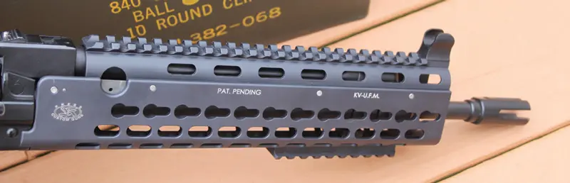 Krebs-continued-upgrading-KV-13-VEPR-by-installing-customized-KeyMod-interface-railed-forend