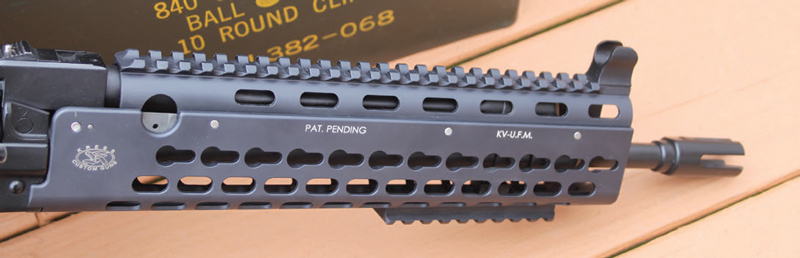 Krebs-continued-upgrading-KV-13-VEPR-by-installing-customized-KeyMod-interface-railed-forend