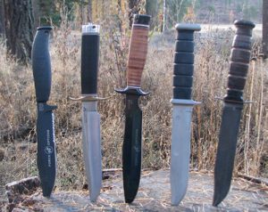 Large-utility-knives-from-SOG,-Blackjack,-and-Ka-Bar