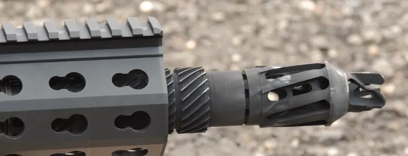 OSS-Flash-Hider-Muzzle-Brake-mounted-on-H&K-MR556A1
