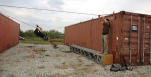Participants-use-ropes-to-get-from-one-trailer-to-another