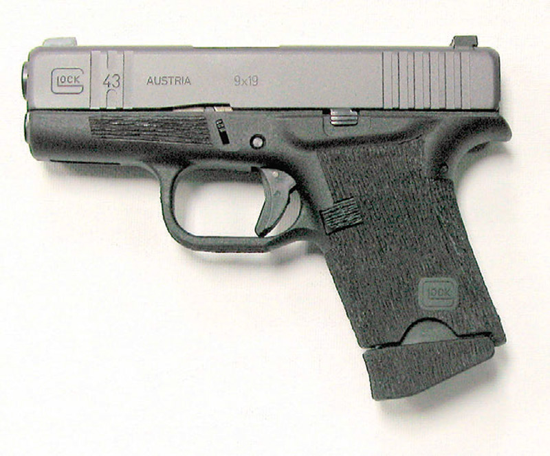 Port side of Bowie Glock 43