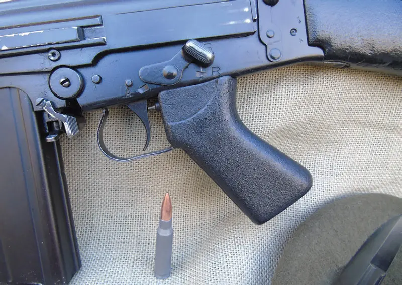 Right-handed-operators-can-readily-access-safety-selector-on-FN-FAL